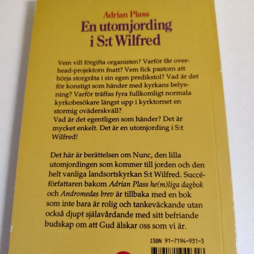 En utomjording i S:t Wilfred av Plass, Adrian
