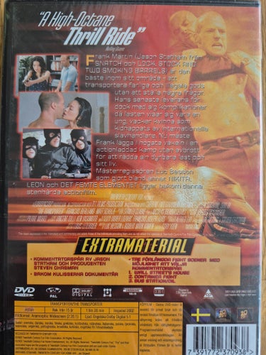 Transporter (DVD) Ny/ Inplastad