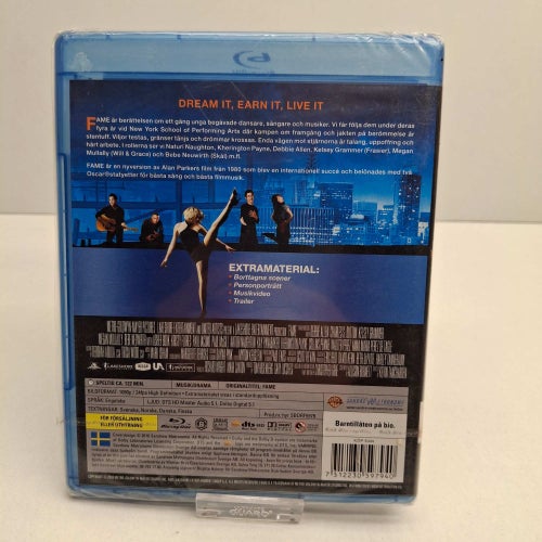 Fame - Blu-ray film, Svensk text, Inplastad