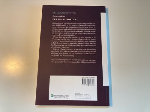 Marknadsrätten: En introduktion av Per Jonas Nordell - 2014 - Häftad