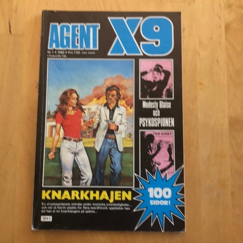 AGENT X9 Knarkhajen 1982