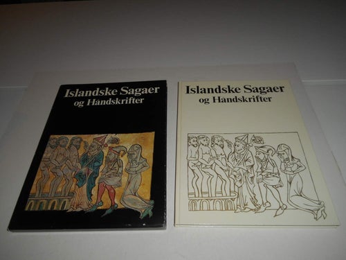 Islandske Sagaer og Håndskrifter (inb) fornnorden vikingar mm