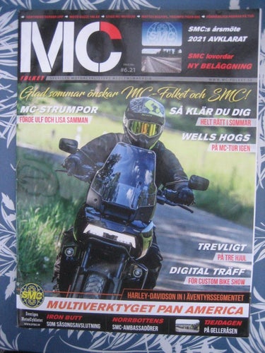 MC Folket  Nr:6-2021 (Harley Davidson Pan America)