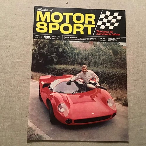 MOTORSPORT NR 10 1967 AZTEC GT COUPE,SAAB SONETT,NORGE RALLY,NORGELÖPET,