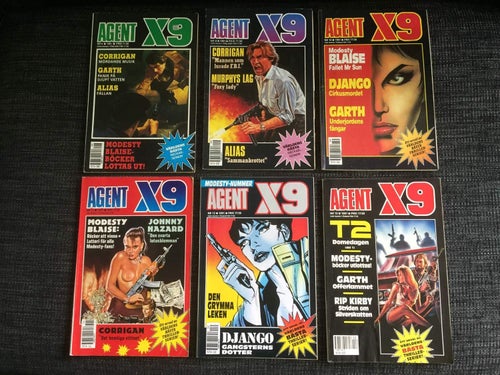 AGENT X9 / 1991 / 6st / # 8-13