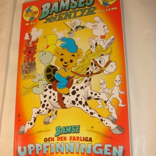 Bamses äventyr 95 (svensk) NY OLÄST EXTRATJOCKT