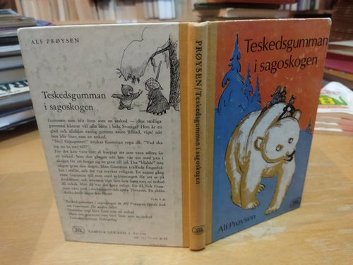 Teskedsgumman i sagoskogen av Alf Pröysen, bok, very fine plus