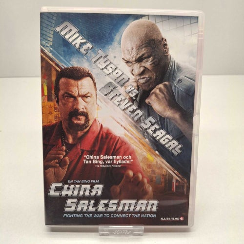 China Salesman - Tyson vs Seagal - Region 2, DVD-Film, Svensk text, Fint skick