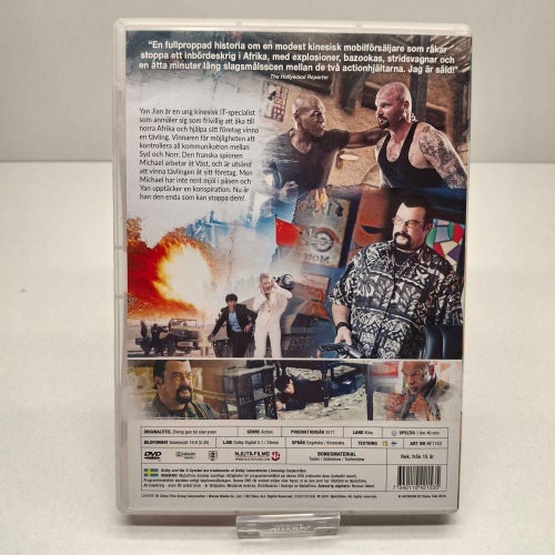 China Salesman - Tyson vs Seagal - Region 2, DVD-Film, Svensk text, Fint skick