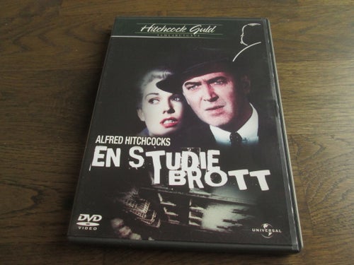 Alfred Hitchcock - 4 - En Studie I Brott DVD