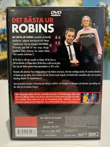 Det bästa ur Robins - DVD | Svensk Komedi / Talkshow | Robin Paulsson