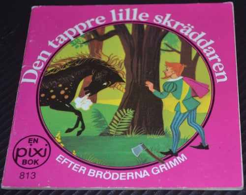 Äldre Pixi bok Den tappre lilla skräddaren