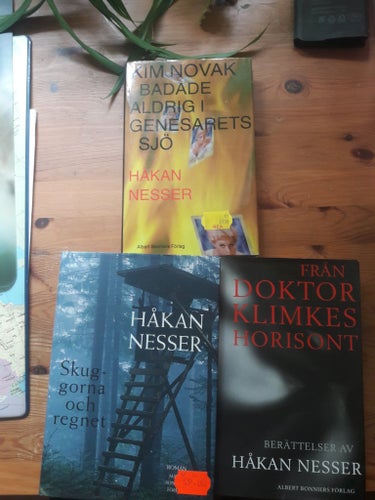 3 böcker av Håkan Nesser, Kim Novak badade aldrig i Genesarets sjö m.fl