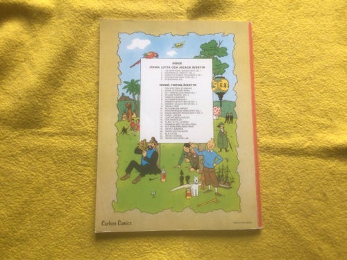 Tintin, Nr 10, 18:e Upplagan 1986, Skick FN