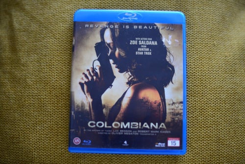 Bluray film Colombiana Blu-ray
