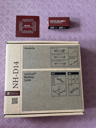 AM5 Noctua NH-D14 + NM-AMB12 + NA-TPG1