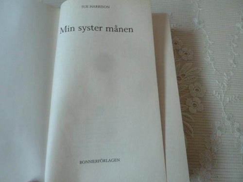 MIN SYSTER MÅNEN, S. HARRISON, 1994,  BÖCKER