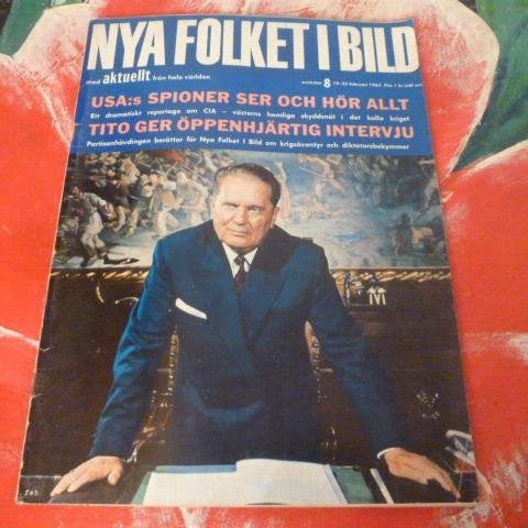 NYA FOLKET I BILD, NR 8 - 1963, TIDNING