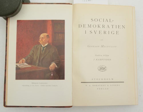 Socialdemokratien i Sverige. D. 2 I kamptider / av Gerhard Magnusson.