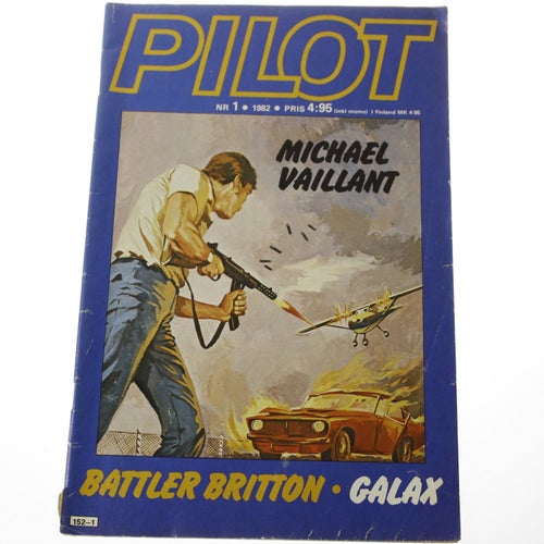 Pilot - 1982 - NR 1 - Battler Britton / Michael Vaillant / Galax