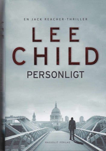 Lee Child / Personligt / Jack Reacher / Inbunden / Nära nyskick