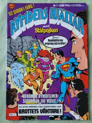 Rymdens hjältar nr 7 från 1980