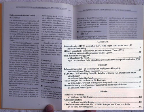 Knäckte Storbritannien Sveriges chiffer under andra vk? + mer (Krigsvet 4/1995)