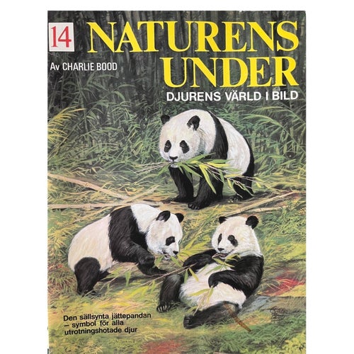 Naturens Under 14: Djurens Värld i Bild av Charlie Bood, 1979