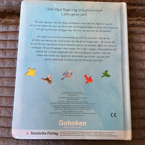 5 Små Fåglar På Väg av Sandviks Förlag, 2010