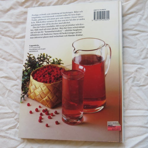 Stora boken om drinkar och drycker av ICA bokförlag, 1994