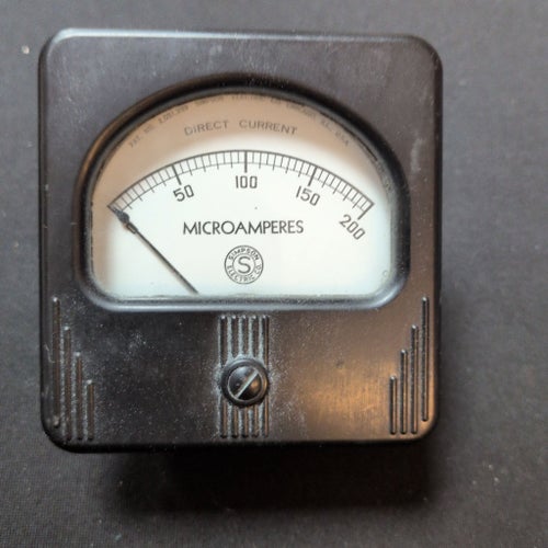 Microamperemeter Simpson Electric