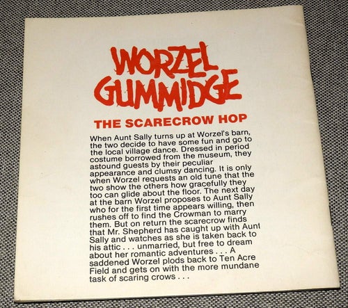 Worzel Gummidge - Scarecrow Hop - English Children's Book 1989