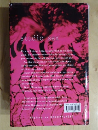 Bok - Studio sex / Liza Marklund