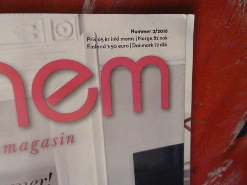 SKÖNA HEM, NR 2 - 2016, TIDNING