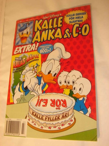 KALLE ANKA & Co tidning 1995 23 NY OLÄST KALASHÄFTE
