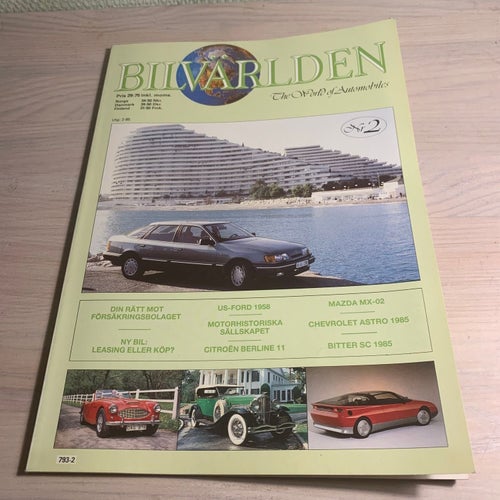 Bilvärlden1985 nr 2