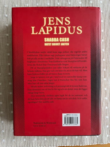 Snabba Cash av Jens Lapidus (2008) inbunden