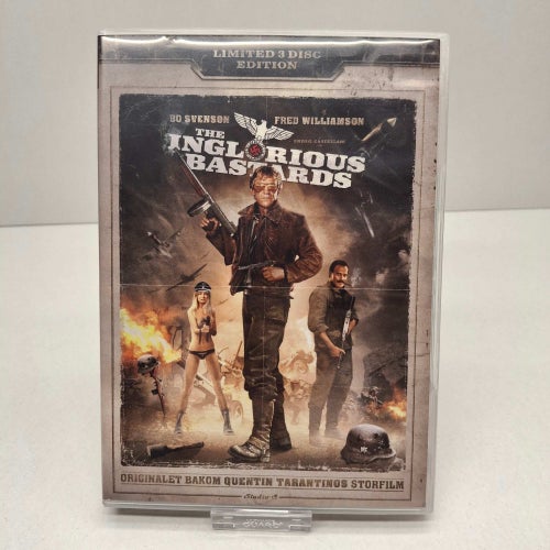 The Inglorious Bastards 3 dvd originalet- Region 2, DVD, Svensk text, Fint skick