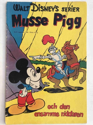 Walt Disney´s Serier - 1955:9 VG-FN
