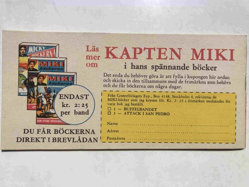 Prärieserier 1966:15 Arkivex!