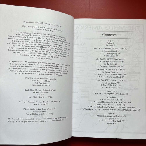 ACROSS THE GREAT DIVIDE The Band and America by Barney Hoskyns 2006