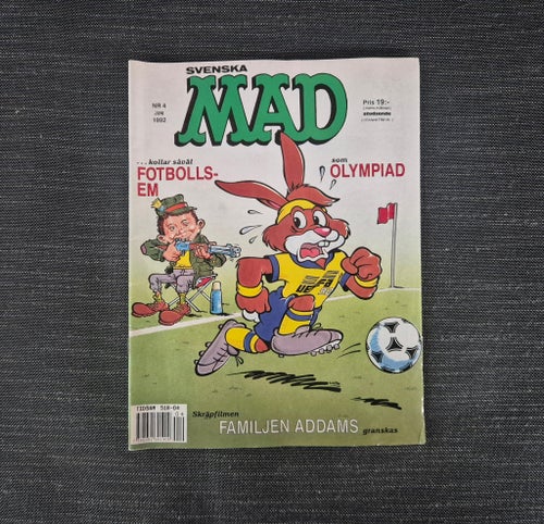 SVENSKA MAD: NR 4, JUNI 1992.