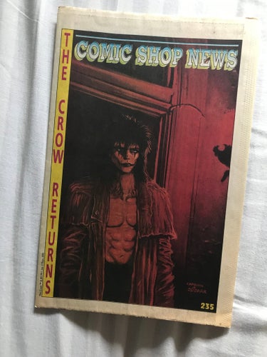 The Comic Shop News - The Crow Returns, 1993