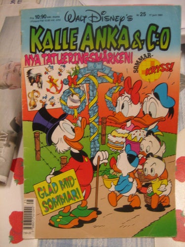 Kalle Anka & C:O Nr:25-1991