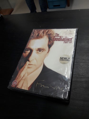 THE GODFATHER 3. INPLASTAD DVD