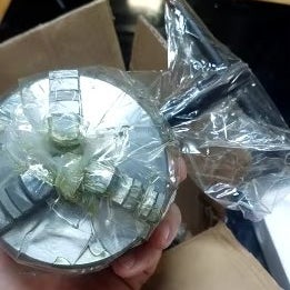 125 mm 3-käfts självcentrerande svarvchuck för slipning, fräsning, svarvning