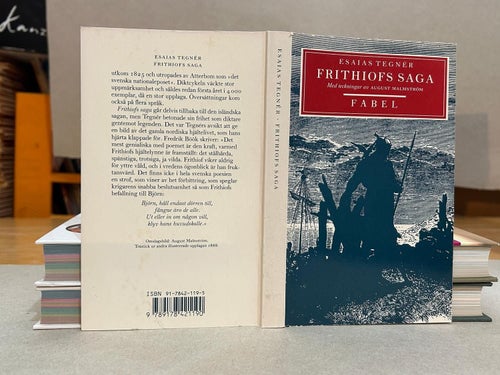 Frithiofs saga av Esaias Tegner, bok, Very Good plus
