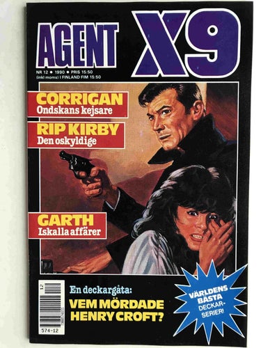 Agent X9 - 1990:12 Oläst!