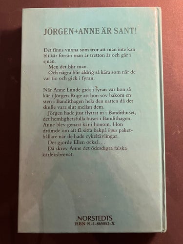 Jörgen + Anne är sant! av Vigdis Hjorth, okänt publiceringsår