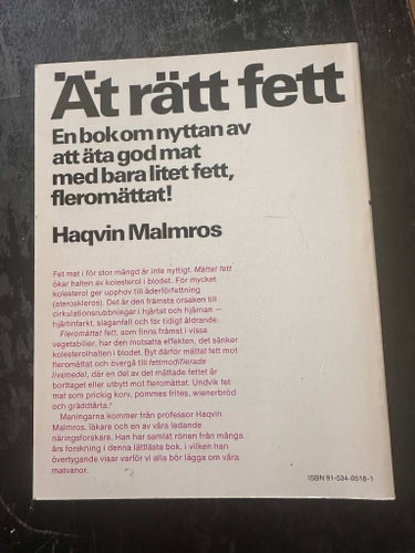 Ät rätt fett